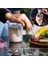 ml Take-Go Kaşıklı Hazneli Meyveli Müsli Kabı Piknik Iş Yoğurt Süt Bardağı Kapaklı ve Kaşıklı Kahvaltı Bardakları, Tahıl Tepesi Yulaf Ezmesi Granola (Pembe) 3