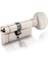 Kilit 164KTBSM Kilit Göbeği, Tuzaklı - Mandallı Kilit Silindiri, Barel (68 Mm, Nikel) 2