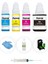 Ink Canon E404 E414 E484 E464 E474 Pg-46 Cl-56 Plus Siyah ve Renkli Kartuş Dolum Seti 1