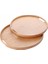 2'li Bambu Tepsi Seti, Ince Tasarım Özel Üretim Yuvarlak 2'li Bambu Tepsi Seti (33 * 22 * 1 cm -40 * 28 * 1 cm ) 3