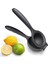 Home Döküm Limon Sıkacağı Limon Presi Büyük Boy 24cm, Siyah Metal Limon Sıkacağı, Döküm Naranciye Sıkacağı 1