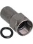 Rg6/u6 22 mm Siyah Contalı F Konnektör (100LÜ Poşet) 1
