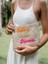 Quote Clutch: Explore Dream Discover El Yapımı Organik Hasır Clutch 1