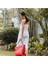 Follow Your Dreams Tote El Yapımı Hasır Plaj Çantası 1