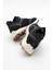 Erkek Kalın Taban Trikolu Bağcıklı Sneaker Mc 21326 Siyah 4