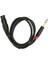 Xlr Dişi - Trs Kablo 3 Pin Xlr - 6.35MM Trs Ses Stereo Fiş Kablosu 1m Müzik Için (Yurt Dışından) 1