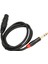Xlr Dişi - Trs Kablo 3 Pin Xlr - 6.35MM Trs Ses Stereo Fiş Kablosu 1m Müzik Için (Yurt Dışından) 4