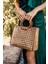 Theo Solihiya Handbag El Yapımı Hasır El&omuz Çantası 4
