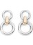 Çift Renkli Sallantılı Küpe TS1250068189122 1