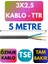 Öznur 3x2,5 Ttr Kablo Metre Seçenekli (Siyah) 1