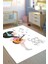 Music Star Baskılı Kaymaz Tabanlı Makinede Yıkanabilir Çocuk Halısı 1