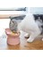 Eğimli Mama ve Su Kabı Boyun Koruyucu Kedi Köpek Evcil Hayvan Mama Kasesi Mama Kabı + Kürek Hediyeli 1