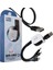 3 In 1 Siyah Şarj Kablosu (4767) - AGT5349-6261 1