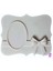 Kurdele Kabartma 14cm Çerçeve Silikon Kalıp K-322, Polyester Taş Tozu Alçı Kalıbı 6