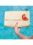 Flamingo Applique Clutch El Yapımı Hasır El Çantası 1