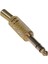 Gitar Jack Stereo Sarı Gold Metal Jack (4767) - AGT1907-1216 1