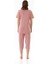 Yıldız Desenli Kısa Kol Büyük Beden Kapri Pijama Takımı 3