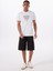 Bisiklet Yaka Desenli Beyaz Erkek T-Shirt M5GI11K8FQ4G011 Ss Cn Guess Trıang 2
