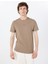 Bisiklet Yaka Desenli Kahve Erkek T-Shirt M4GP39K7HD0G1EC Ss Guess Emb Pıma 3