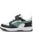 Siyah - Yeşil Erkek Çocuk Yürüyüş Ayakkabısı 39741920-Puma Rebound V6 Lo Ac+ Ps 2