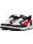 Siyah - Beyaz - Kırmızı Erkek Çocuk Yürüyüş Ayakkabısı 39741904-Puma Rebound V6 Lo Ac+ Ps 5