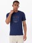 Bisiklet Yaka Lacivert Erkek T-Shirt 12288525_JCOTONAL Tee Ss Crew Neck 3