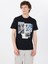 Bisiklet Yaka Desenli Siyah Erkek T-Shirt M5GI04I3Z14JBLK Ss Cn Saıl Boat 3