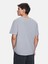 Erkek Basıc Sıfır Yaka Kısa Kollu Regular Gri T-shırt 3