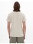 Erkek Basıc Sıfır Yaka Kısa Kollu Regular Bej T-shırt 3