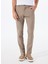 Normal Bel Normal Paça Standart Vizon Erkek Pantolon BBFW24MPT017 2