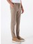 Normal Bel Normal Paça Standart Vizon Erkek Pantolon BBFW24MPT017 3