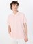 Desenli Pembe Erkek Polo T-Shirt M4BP29KCJV1G6R4 Gj Ss Embro Logo 1