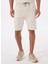 Slim Fit Krem Erkek Şort M5GD55WH4EAG1CV Axel Short Co Lın 4