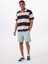 Desenli Pembe Erkek Polo T-Shirt M5GP30KCPS1S61O Gj Ss Strıpe Rugby 2