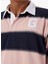 Desenli Pembe Erkek Polo T-Shirt M5GP30KCPS1S61O Gj Ss Strıpe Rugby 4