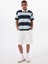 Desenli Mavi Erkek Polo T-Shirt M5GP30KCPS1S76R Gj Ss Strıpe Rugby 2