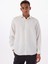 Gmg Fırenze Slim Fit Gömlek Yaka Ekru Erkek Gömlek GU25MSS02218 1