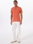 9180091851CS0214 Bordo Normal Düz Erkek Polo T-Shirt 2