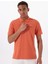 9180091851CS0214 Bordo Normal Düz Erkek Polo T-Shirt 3