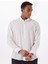 Gmg Fırenze Slim Fit Gömlek Yaka Ekru Erkek Gömlek GU25MSS02214 1