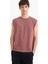 %100 Pamuk Boxy Fit Bisiklet Yaka Basic Düz Atlet C7205AX25SM 3