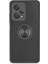 Xiaomi Poco X5 5g Kılıf Montreal Yüzüklü Silikon Kapak - Siyah Gnzrz 1