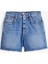 Kadın Th Mom Denim Şort - Mavi 5
