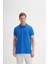 Açık Mavi Erkek Polo Yaka T-Shirt 4613 1