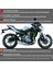 ® Hypnotic Gökkuşağı Hologram Efektli 4 Parçalı Kesikli Motosiklet Jant Şeridi Sticker 8