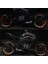 Neon Fosforlu Turuncu Iç Dış Motosiklet Jant Şeridi Takımı Çınar Extreme 7