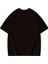 Thousand Ön Arka Baskılı Oversize Bisiklet Yaka T-Shirt - Siyah 2