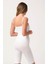 Beyaz Kadın Paçalı Boy Dikişsiz Korse - 679794-1453 2