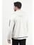 Erkek Fermuarlı Kapüşonlu Slim Fit Sweatshirt Karmelanj - 24K 078 4