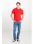 L211810 Polo Yaka Lee Erkek T-Shirt L211810512 Coral 2